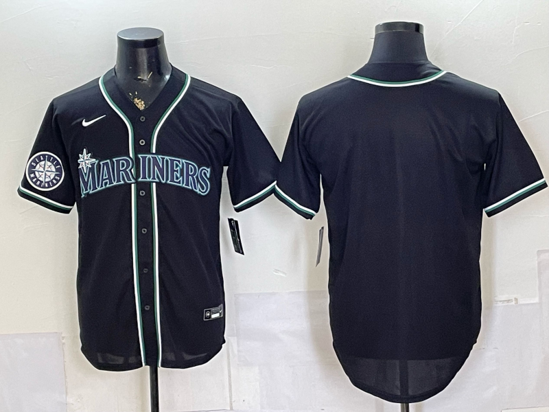 Men 2026 Seattle Mariners blank black Nike MLB Jersey 0801008
